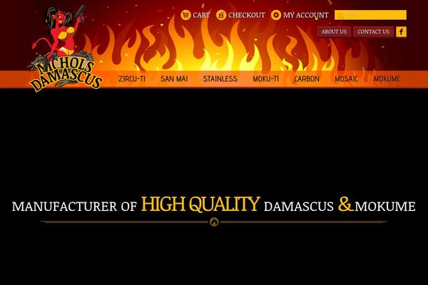 chadnicholsdamascus.com site used Damascus