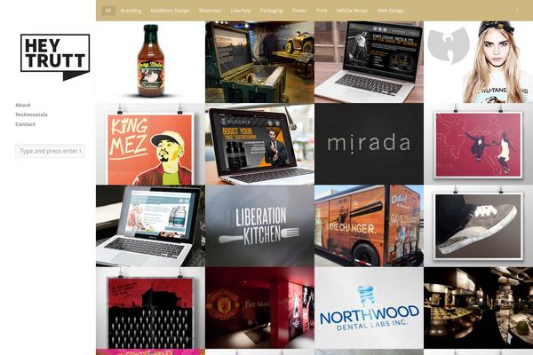 Ink theme site design template sample