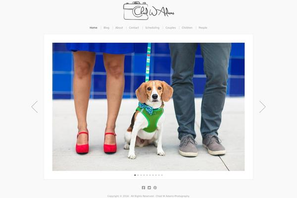 Organic_photographer theme site design template sample