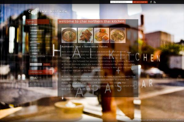 Foxy theme site design template sample