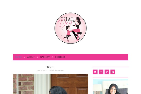 Fashionistas theme site design template sample