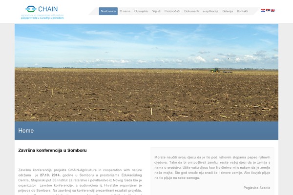 chain.hr site used Chain