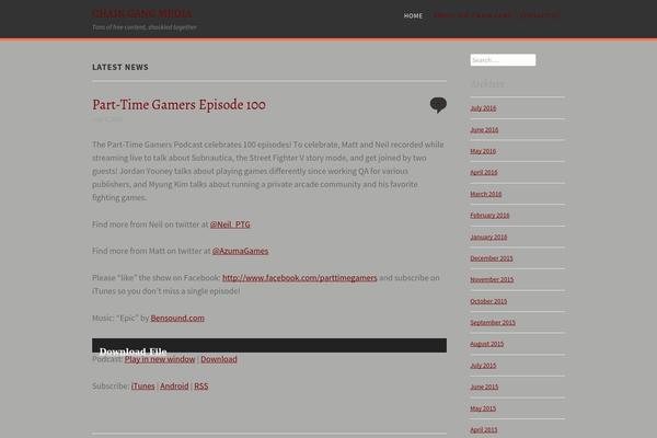 Panel theme site design template sample