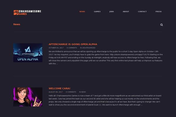 KON/CEPT theme site design template sample