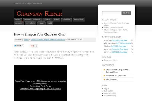 Fusion theme site design template sample