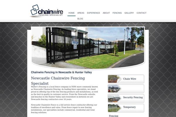chainwire-fencing.com site used Blinktheme