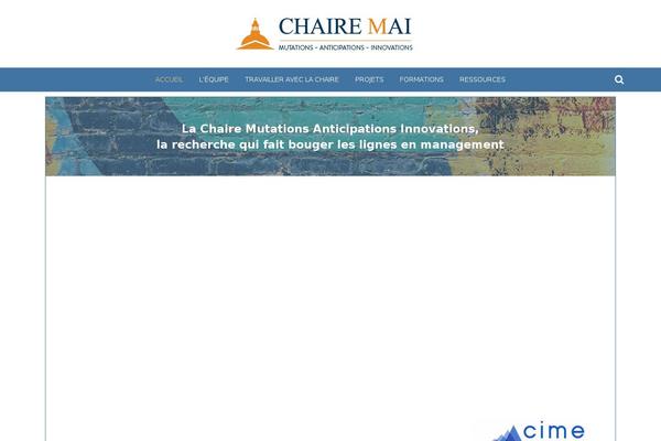 Academica theme site design template sample