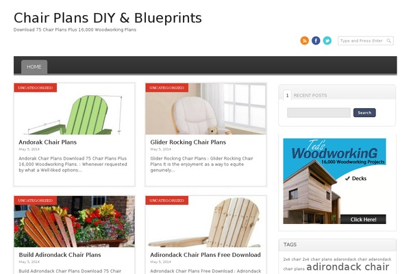 Pressimo theme site design template sample