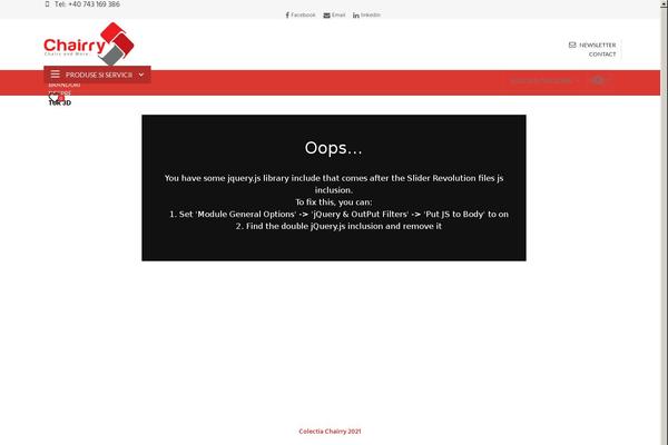 Site using Modal-window plugin