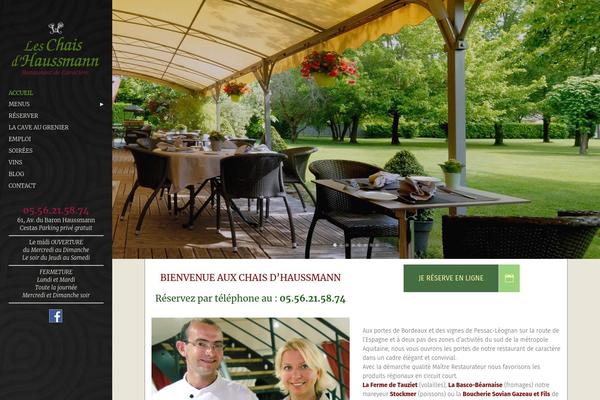 Site using Qode-restaurant plugin