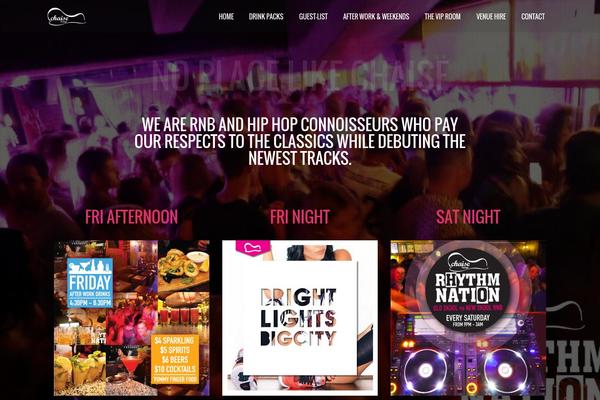 North-child theme site design template sample