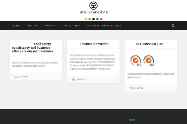 Baskerville theme site design template sample