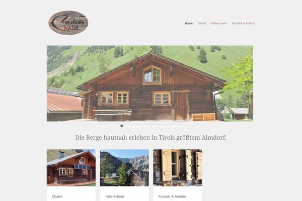 Clean theme site design template sample