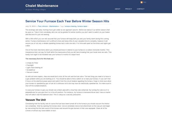 Blaskan theme site design template sample