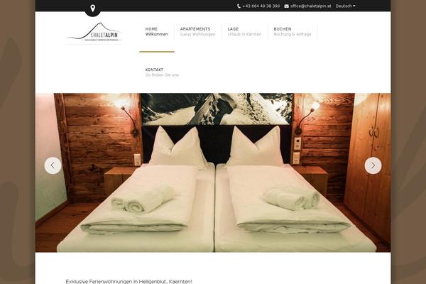 Soho Hotel theme site design template sample