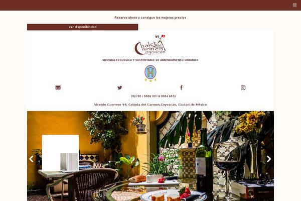Site using Gdlr-hotel plugin