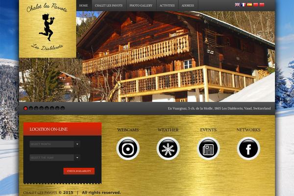 Site using Responsive Full Width Background Slider plugin