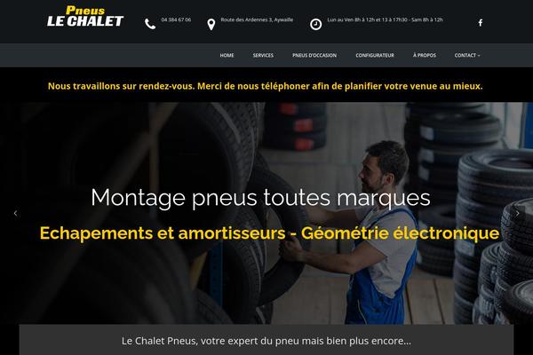 chaletpneus.be site used Tireswheels