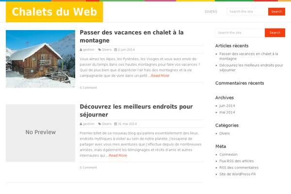 Spike theme site design template sample