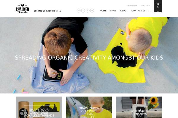 Oxygen theme site design template sample