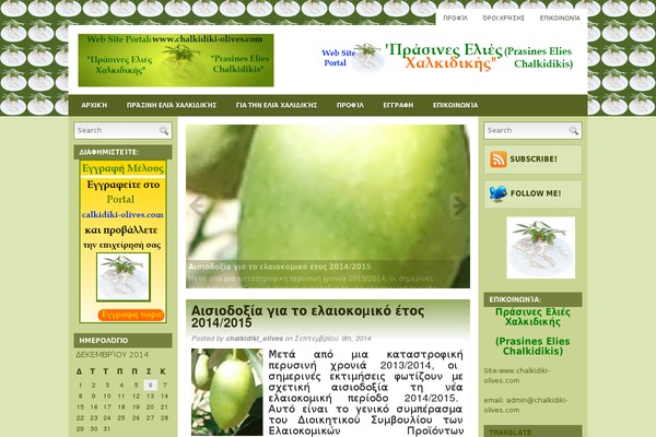 Emenu theme site design template sample