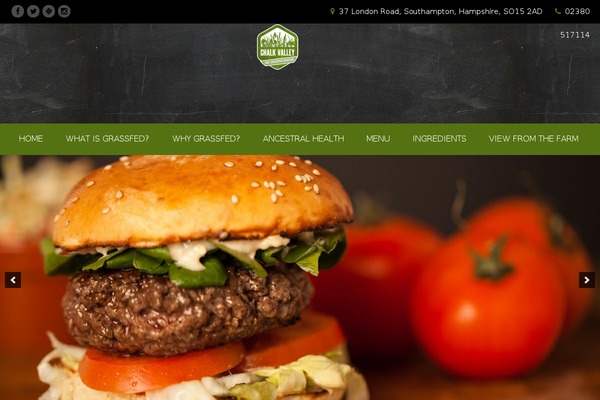 Garnish theme site design template sample
