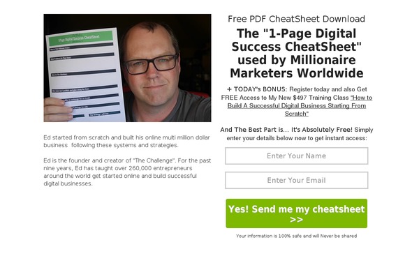 challenge.co site used Market Pro Max