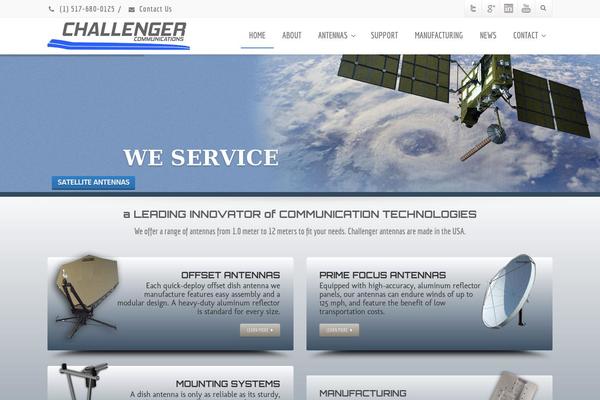 Envision theme site design template sample