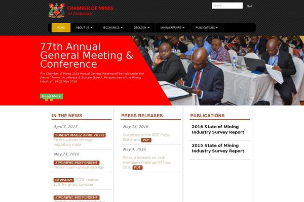 Chamber theme site design template sample