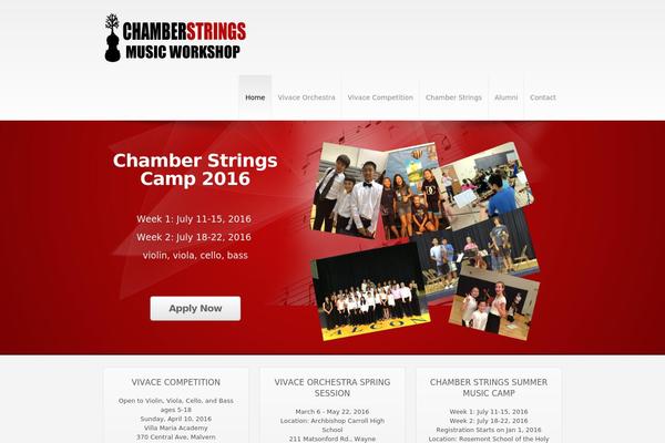 chamberstrings.org site used wColor