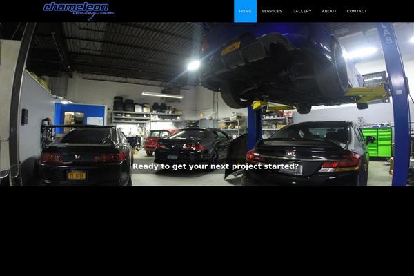 OnePress theme site design template sample