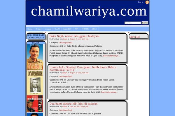 Annarita theme site design template sample