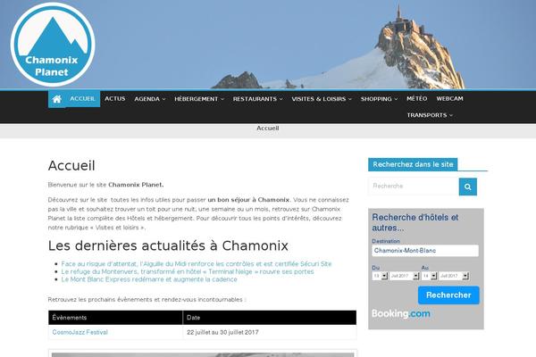 Site using Booking.com Official Search Box plugin