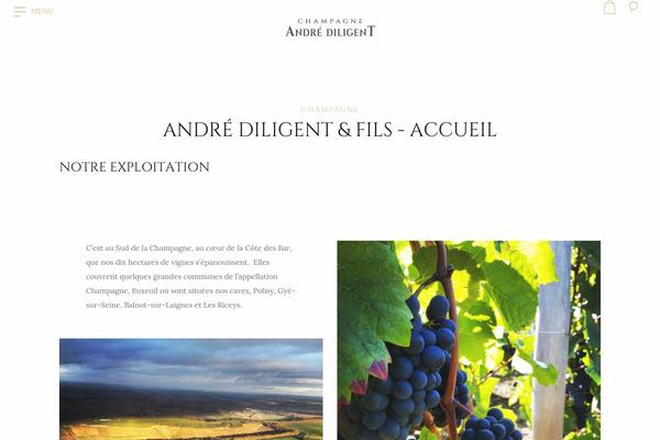 Site using Okthemes-luxwine-forms plugin