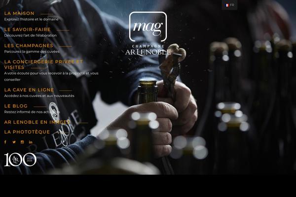 Site using Okthemes-luxwine-forms plugin