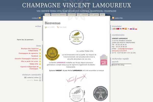 Site using Announcement-and-vertical-scroll-news plugin