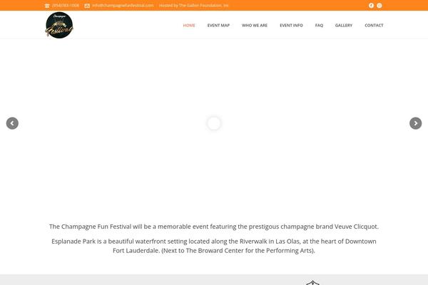 Jupiter theme site design template sample