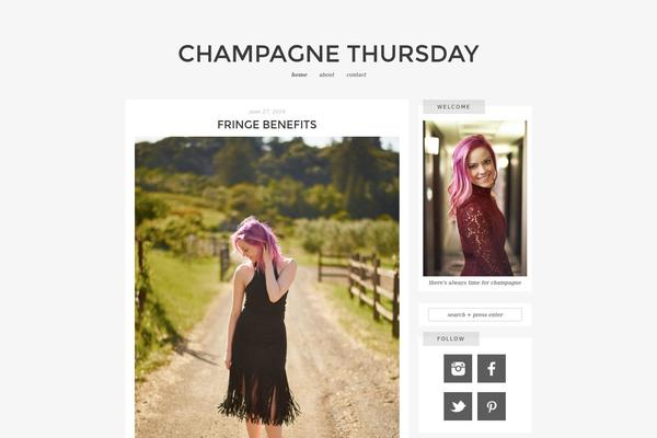 champagnethurs.com site used Reverie