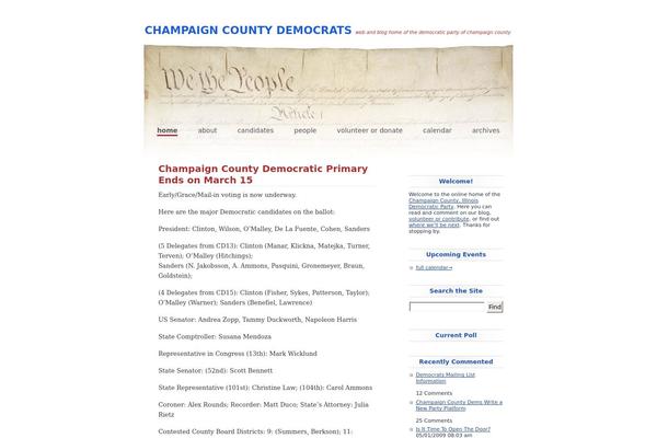 champaigncountydemocrats.org site used Ccd