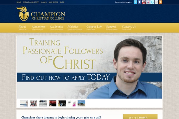 championbaptist.com site used Modular