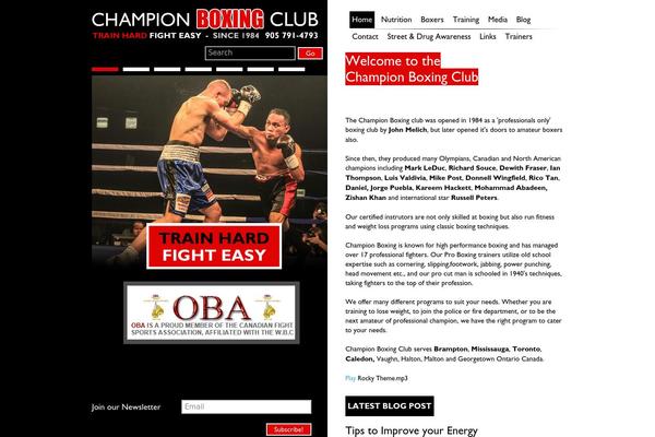 championboxingclub.com site used Boxingclub