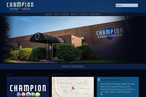 Cec theme site design template sample