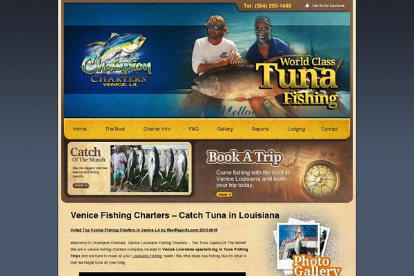 Champion theme site design template sample
