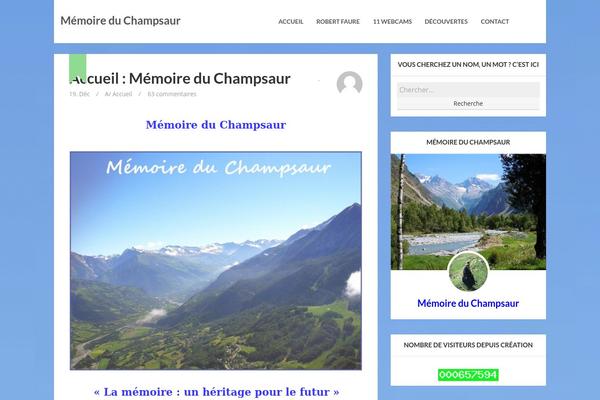 Breeze theme site design template sample