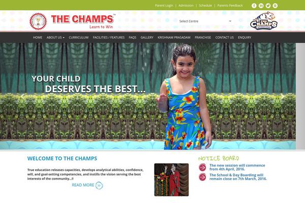 champspreschool.com site used Champs