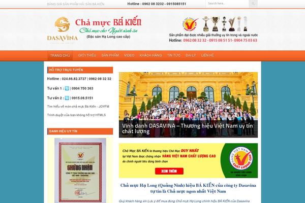 Foodpress theme site design template sample