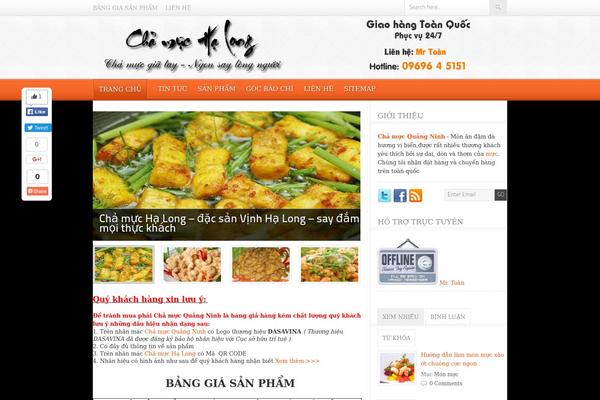 chamucquangninh.com site used Foodpress