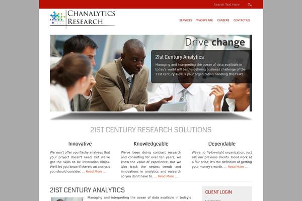 Small Business theme site design template sample