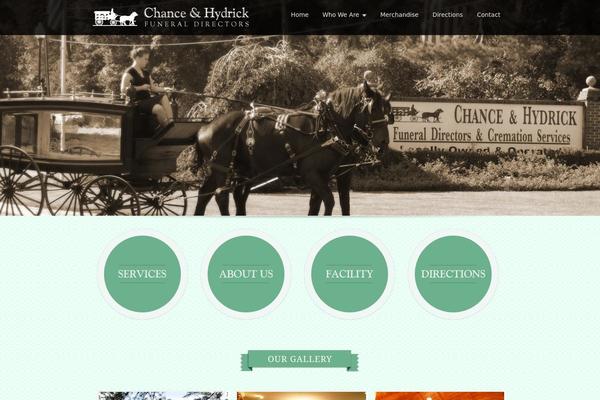 The-church theme site design template sample