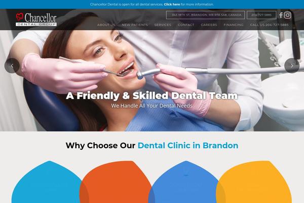 chancellordental.com site used Neweb